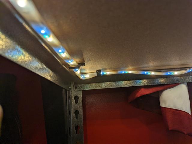 Hue LED Light Strip Holder 3D model thumbnail