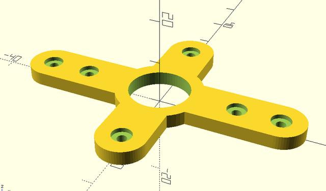 18650 2x Battery Holder TPU for FPV Frame 25mm 3D model thumbnail