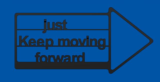 Motivational quote 3D model thumbnail