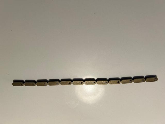 Modular Measuring Chain (up to 24 Inches) 3D model thumbnail
