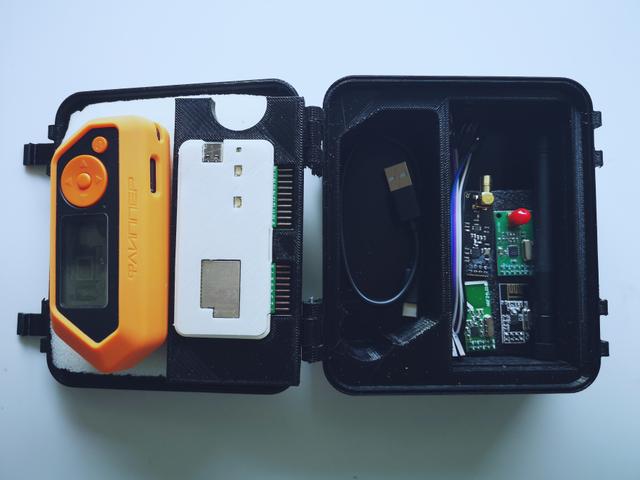 Flipper Zero and Devboard storage case 3D model thumbnail