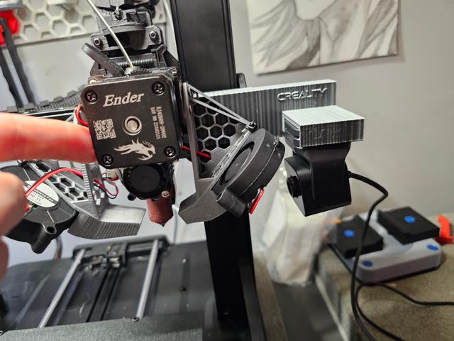 Further Nebula Camera Mount in X Axis for Ender 3 V3 KE 3D model thumbnail