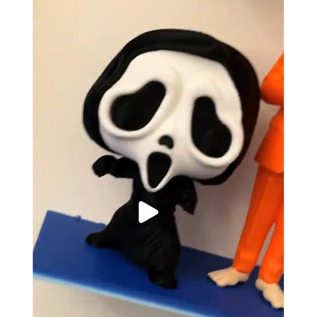 GhostFace Muiltipart  3D model thumbnail