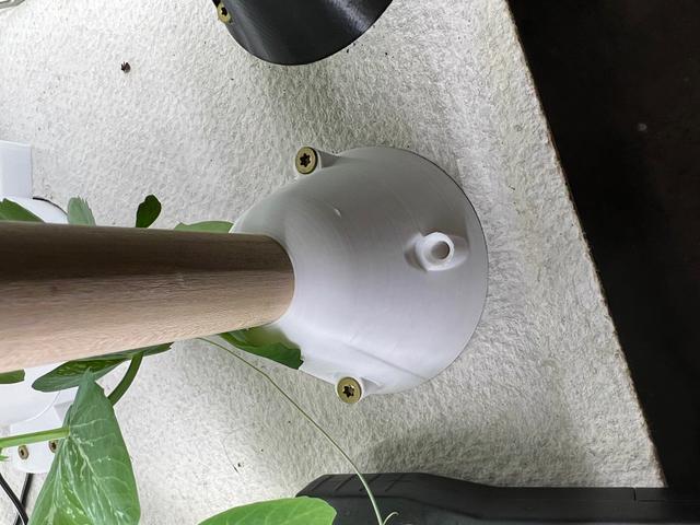 Dowel Holder for 7/8" Dowels - Hydroponics 3D model thumbnail