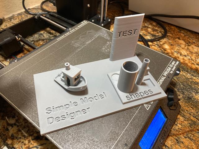 3D Printer Test 3D model thumbnail
