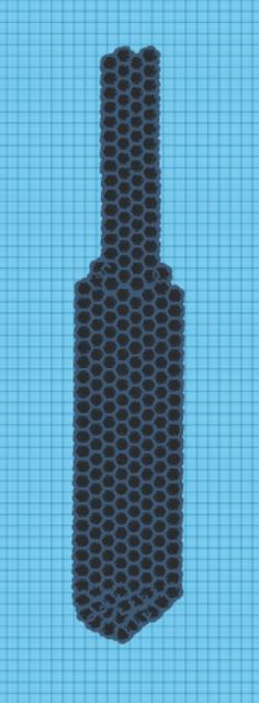 Nasa tie 3d printable and customizable 3D model thumbnail