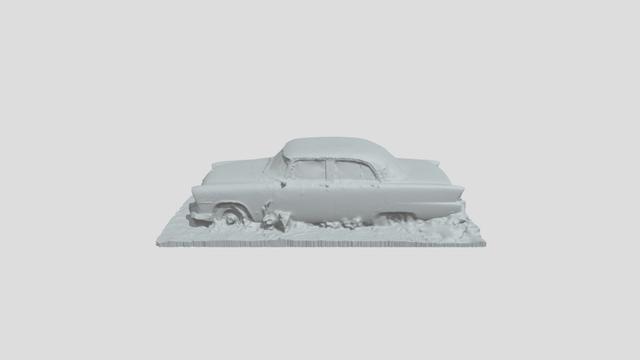 Plymouth Beldevere 1955 Scan for 3D-printing 3D model thumbnail