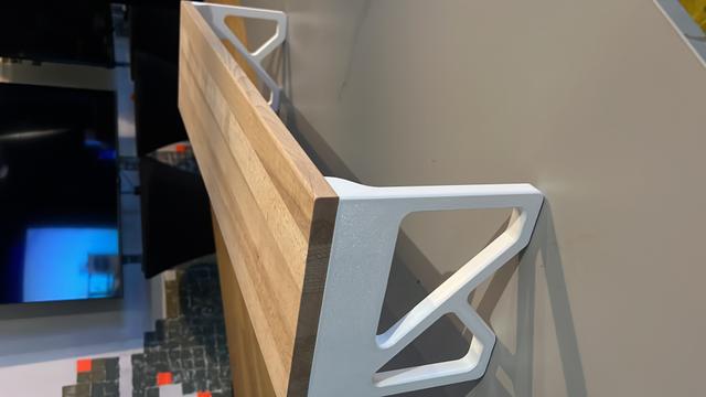 Table shelf - bigger and higher and bigger. 3D model thumbnail
