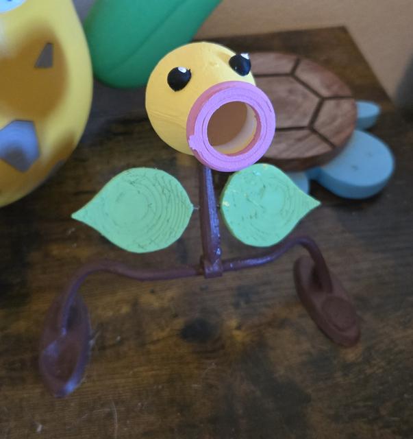 Bellsprout Controller Stand Remix 3D model thumbnail