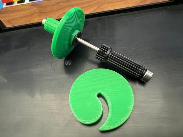 Tool for front roller mod for AMS Hydra Pro 3D model thumbnail