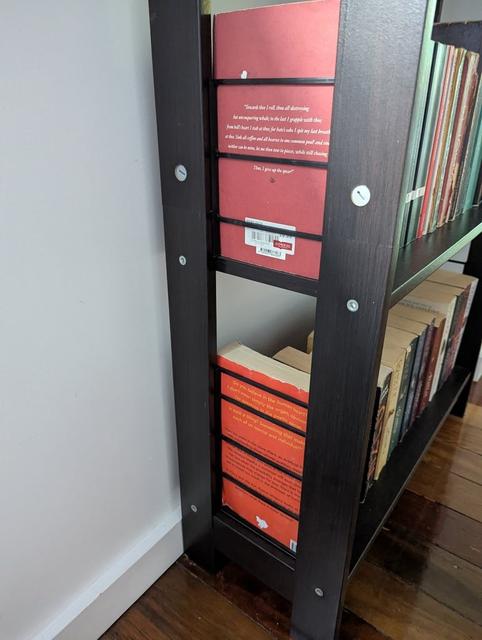 Bookend for Ikea Bookshelf 3D model thumbnail