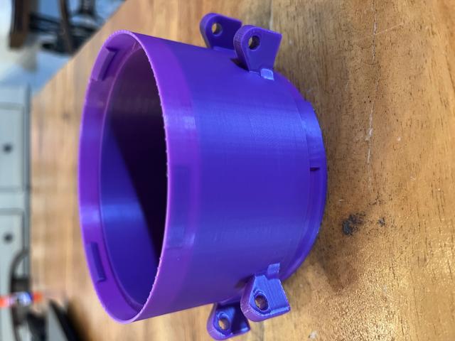 LED Grow Lamp Holders for Hydroponics Tower 3D model thumbnail