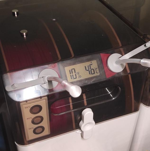 Chitu E1 Hygrometer Holder 3D model thumbnail