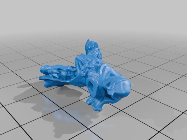 Dragon Assassin 3D model thumbnail