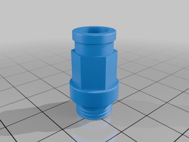 Honda XRV750 Africa Twin carburetor choke 3D model thumbnail