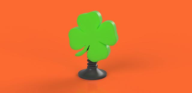 Shamrock Bobble 3D model thumbnail