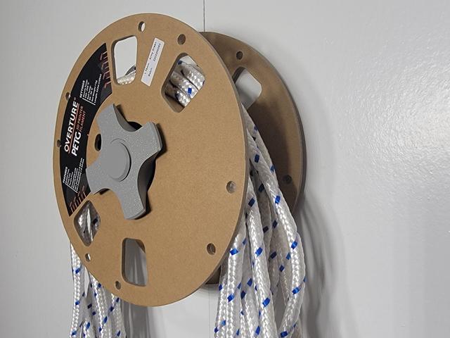 Spool wire holder 3D model thumbnail