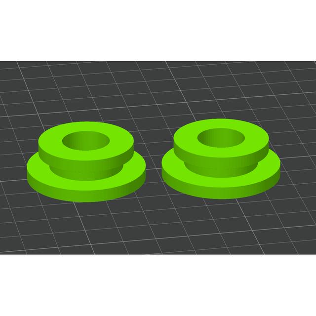 Mazda RX8 Engine Cover Rear Rubber 3D model thumbnail