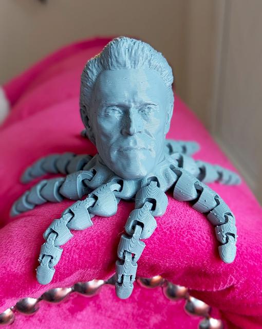 Willem Dafoctopus 3D model thumbnail