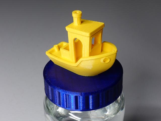 Fly Trap Benchy 3D model thumbnail