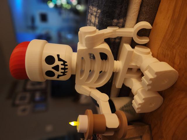 Lego Figure Candle Holder 3D model thumbnail