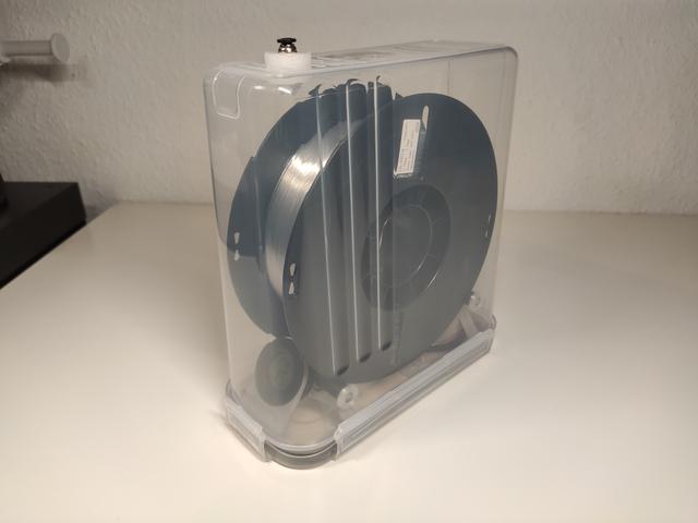 Upside down Filament Box for small Printers 3D model thumbnail