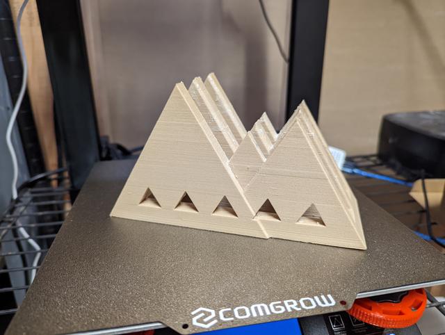 Double Laptop Mountain Stand 3D model thumbnail