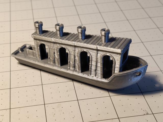 Stretch Benchy 3D model thumbnail