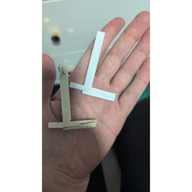 Window Pivot Hinge (90's Ancor / Anderson windows) 3D model thumbnail