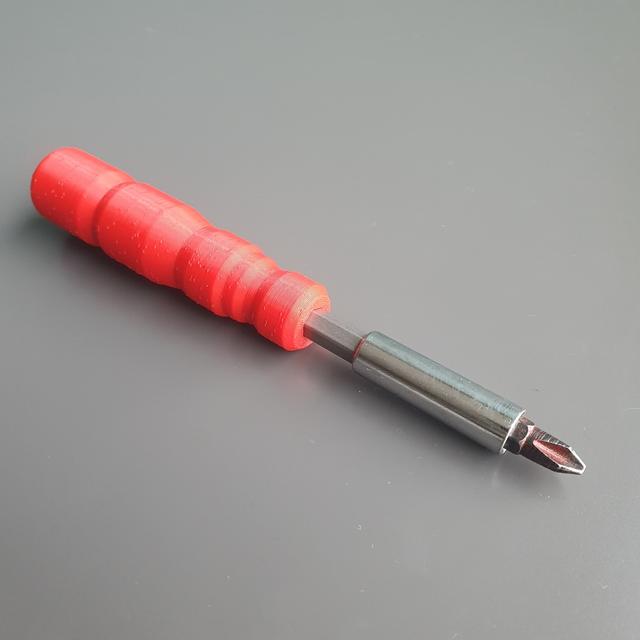 Basic Bit Driver Handle 3D model thumbnail