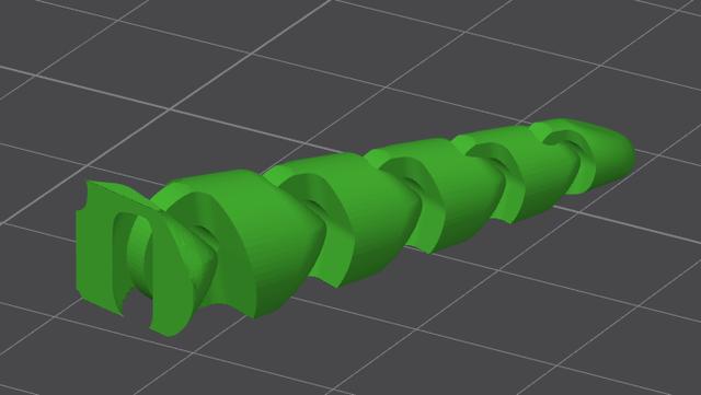 Articulated Leg 3D model thumbnail