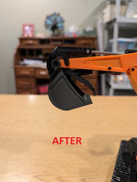 Bucket Swing Arm Replacement 3D model thumbnail