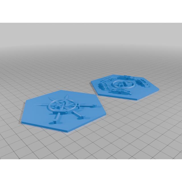 Settlers of Catan Awards 3D model thumbnail