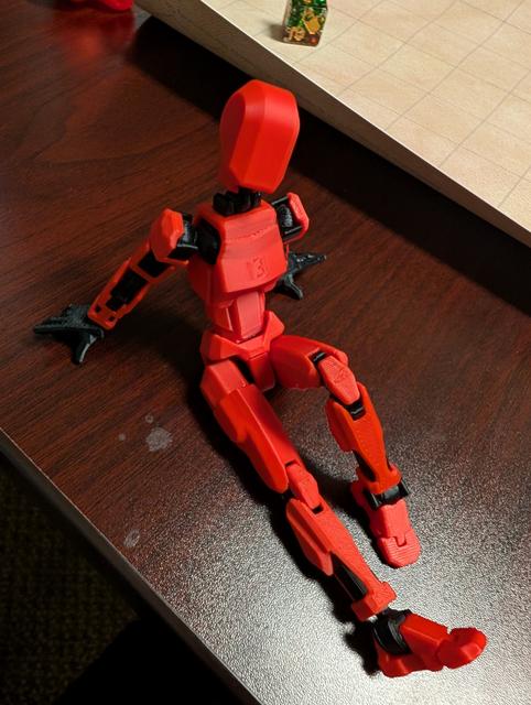 Yet Another Dummy13 Female Thigh 3D model thumbnail