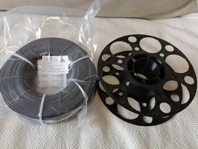 Filament spool 3D model thumbnail