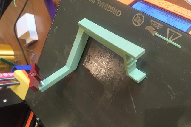 Right Hand Webcam Mount for Prusa Mk3/S 3D model thumbnail
