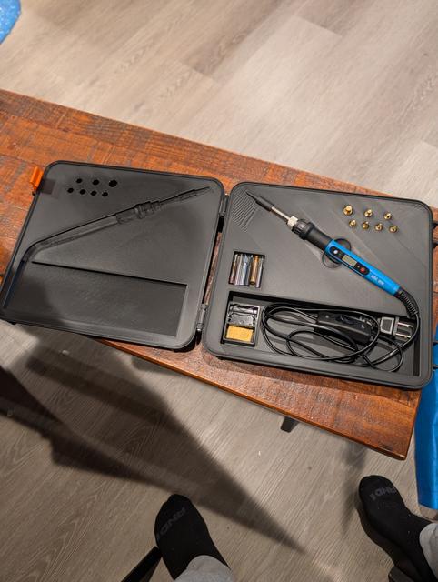 Soldering Iron Case 3D model thumbnail