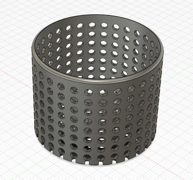 LED light bulb diffuser for moon lamp 3D model thumbnail