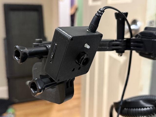Tapo C100 Slim shell with GoPro mount 3D model thumbnail