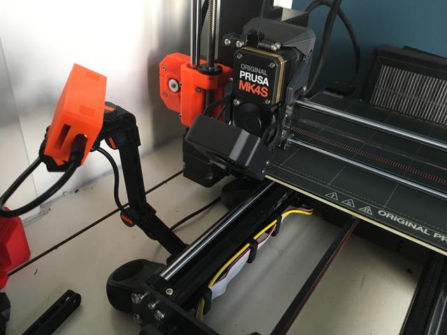 Freenove ESP32-WROVER CAM Mount for articulated arm 3D model thumbnail