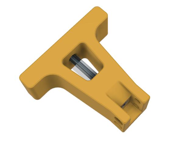 Bambu Lab X1C Clog Pusher Remix 3D model thumbnail
