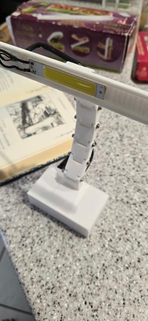 Book/desk light 3D model thumbnail