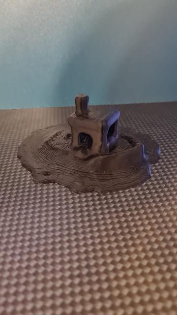 Melting Benchy 3D model thumbnail