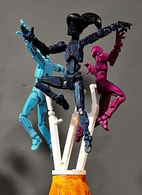 Lucky 13 x4 display base 2.0 3D model thumbnail