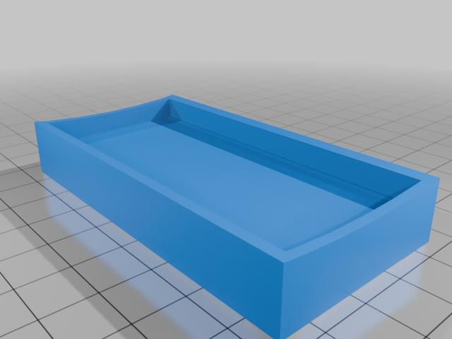 Bottom Bumper Box for Spirit 1:1 Proton Pack 3D model thumbnail