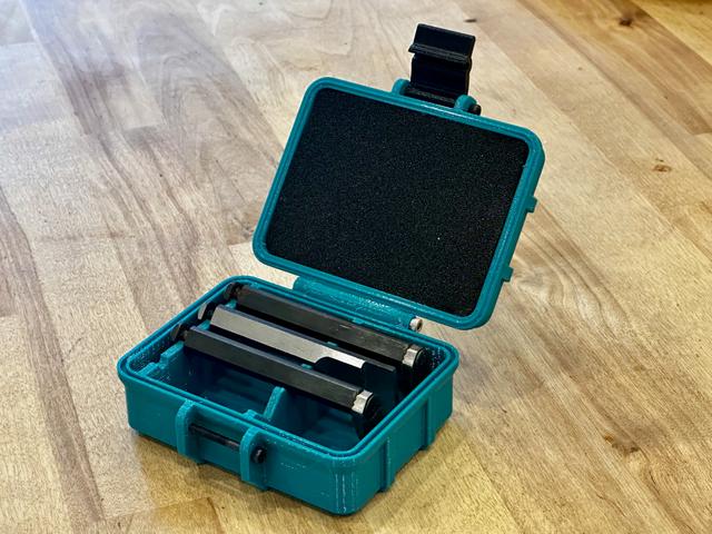 Veritas Router Plane Blade Storage Box 3D model thumbnail