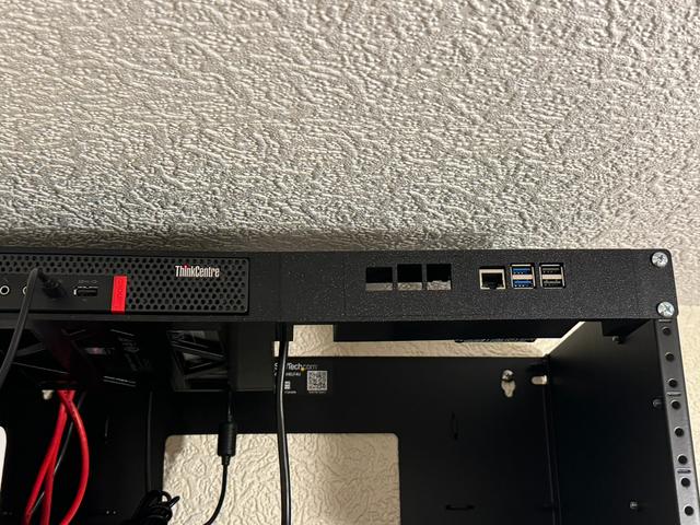 Rack System - Raspberry Pi Rack with modular trays 3D model thumbnail