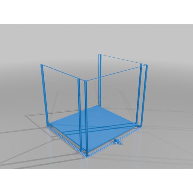 Huge 3d printer 3D model thumbnail