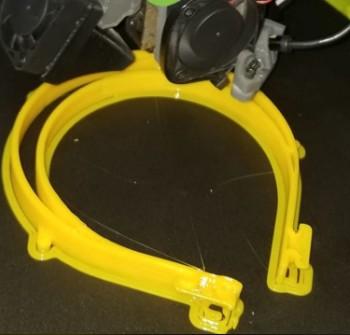 Face Shield Headband for 1.2mm large nozzle (20 Minute Print!) 3D model thumbnail