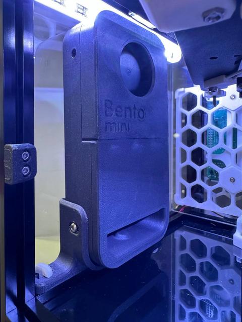 FT Bento Mini mount using FT Panel Clips 3D model thumbnail